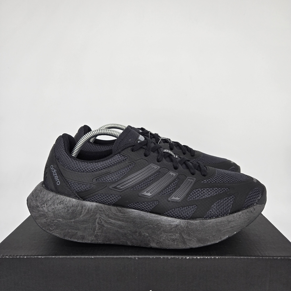 New Adidas Adizero Aruku 'Black Carbon' JH7772 Men's Running Shoes Size 9.5 - Picture 3 of 8